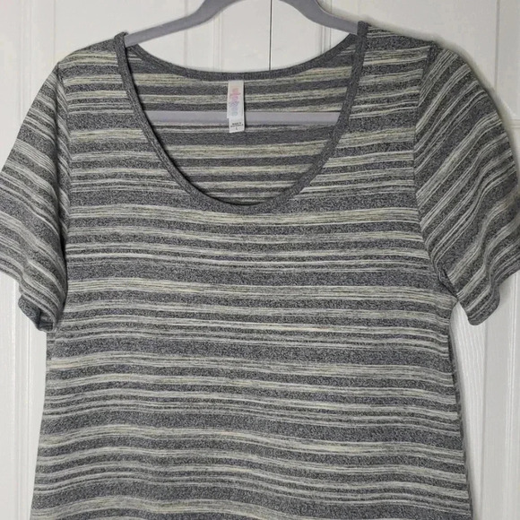 LuLaRoe | Tee | Size L | Tan and Black - Picture 2 of 5